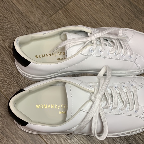 Common Projects White and Black Sneakers - Picture 6 of 10